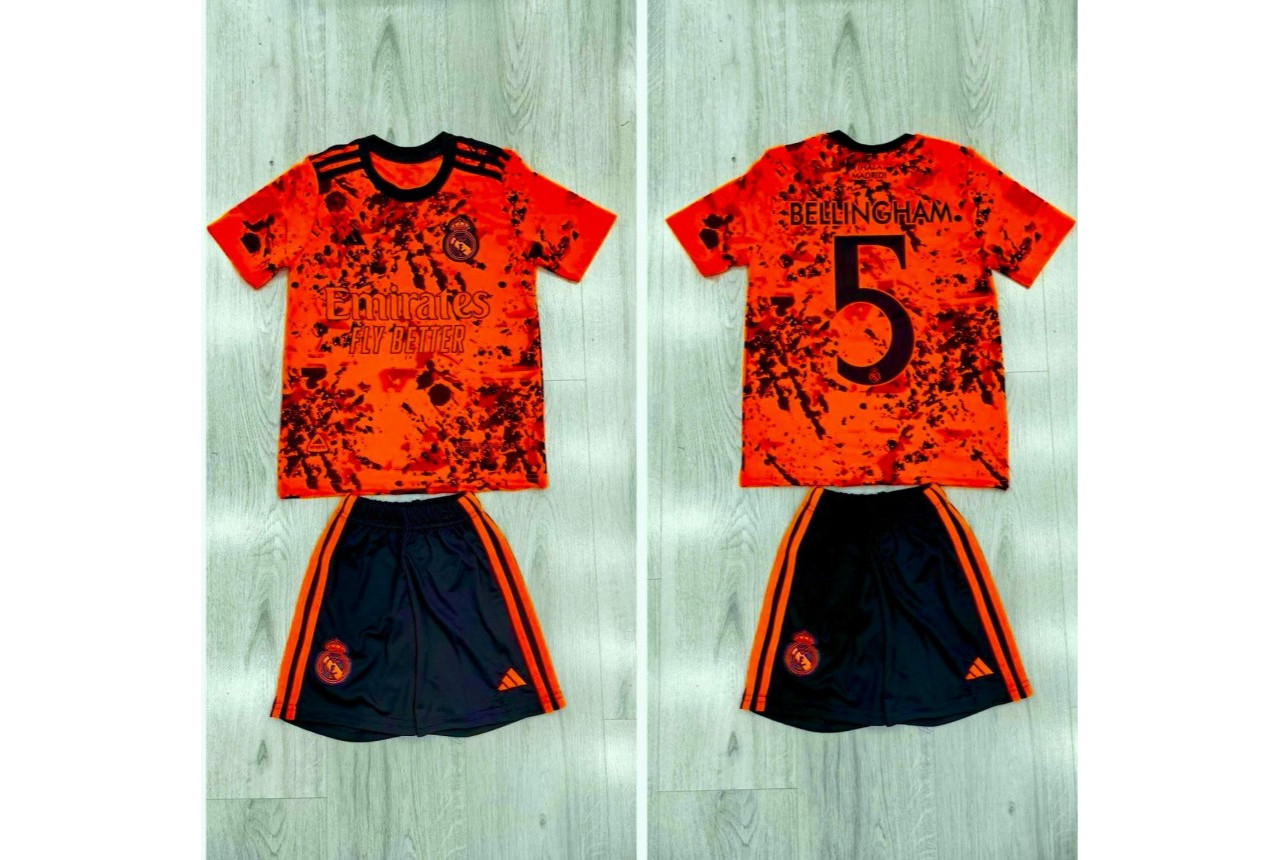 8182 Детски футболен комплект Real Madrid BELLINGHAM 5